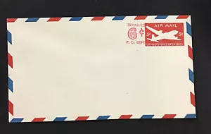 US 1951 VF Mint Postal Stationery Sc#UC20 Skymaster Surcharged - Picture 1 of 2