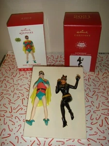 Hallmark 2017 Robin Limited Edition & 2021 Catwoman Limited Edition Ornaments - Bild 1 von 6