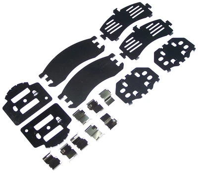 Mazda (2WD) MPV Front Brake Pad Hardware Kit 1989 To 1991 - Image 1 of 2