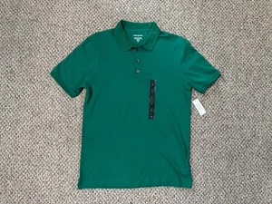 Banana Republic Herren Poloshirt Soildgrün Baumwolle Größe M / Medium Neu mit Etikett! - Bild 1 von 5