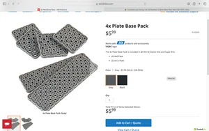 New Vex IQ robotics 4x Plate Base Pack 228-3504 - Picture 1 of 2