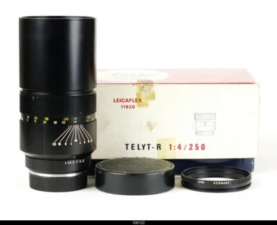 * Lente Leica Leitz Telyt-R 4/250 mm 3 cámaras para Leica R como nueva- Foto 1 de 4