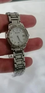Bulova Women's Original C837451 Real Diamond Watch - Picture 1 of 16