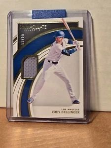 2022 Panini Immaculate Cody Bellinger Game Used Jersey Relic Blue /49 Dodgers - Picture 1 of 2
