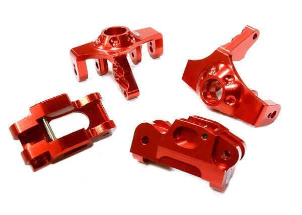 Billet Machined Steering Knuckle & Caster Block Set for HPI 1/12 Savage XS Flux - Image 1 of 1