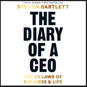 THE DIARY OF A CEO By Steven Bartlett Brand New ON HAND in Aus!