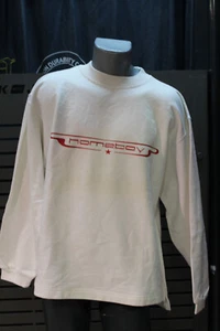 Homeboy Hoody Kato New White Vintage Size M Oversized 2000s - Picture 1 of 6