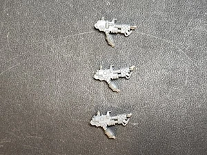 Warhammer 40k Miniatures Space Marines Special Weapon Flamers x3 Bits Lot, C54 - Picture 1 of 2