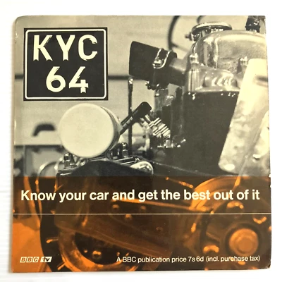 Know Your Car And Get The Best Out Of It - BBC TV Series Technical Record 1964 - Image 1 of 4