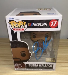 Bubba Wallace Racing Nascar #17 Autographed Signed Funko POP PSA COA - Picture 1 of 11