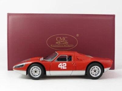 CMC Porsche 904 Carrera GTS #42 Pebble Beach Auction 2017 1/18 M-234 - Immagine 1 di 4