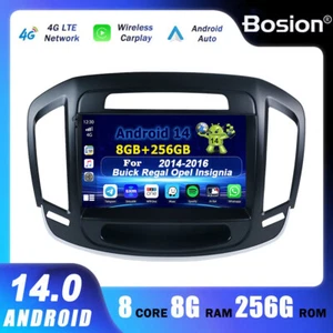 Android 14 Für Buick Regal Opel Insignia 2014-16 Autoradio Navi RDS CarPlay DAB+ - Bild 1 von 18