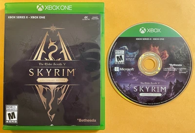 The Elder Scrolls V:  Skyrim Anniversary Edition Xbox One X1/Series X Mint Disc - Bild 1 von 4