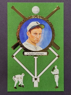 Charlie Gehringer - 1990 Pérez-Acero Postal - Master Series Card #3/10.000 Foto 1 de 2