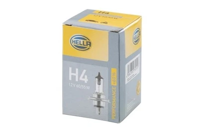 HELLA Halogen-Bulb - H4 - Performance - 12V - 60/65W - Quantity: 1 8GJ223498-221 - Image 1 of 4