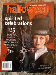 MARTH STEWART HALLOWEEN 2009 SPECIAL ISSUE Ghostly Equestrienne Ghoulish Getups - Picture 1 of 16