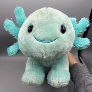 Build A Bear Workshop exklusives mintblaues Axolotl Plüschtier Stofftier 19 Zoll groß - Bild 1 von 10