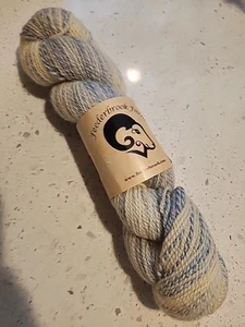 Feederbrook Farm Entropy DK Garn Creme Blau Lila Wolle - Bild 1 von 6