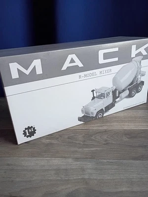 1/34 Mack R-Model Concrete Mixer Truck, Geiger Ready Mix by First Gear 19-2604 - Image 1 of 4
