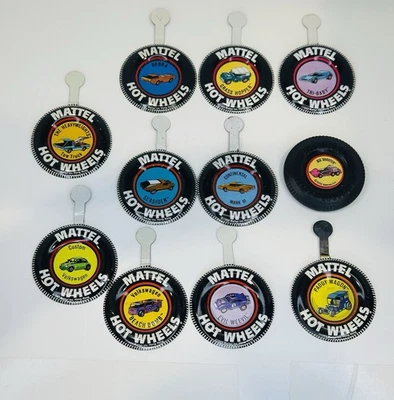 Hot Wheels Redline Lote de 11 Insignias de Botón VW Weevil Tolva de Hierba Playa Bomba Foto 1 de 2