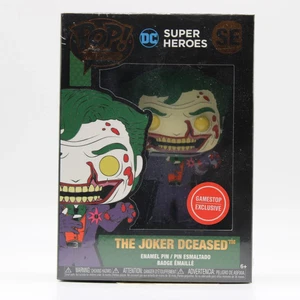 neue Funko Pop! Pin DC Super Heroes The Joker DCeased (GameStop Exclusive) Bloody - Bild 1 von 2