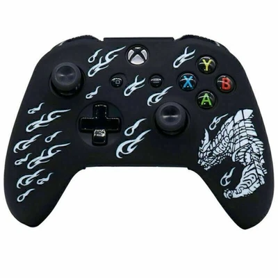 For // ONE S Anti-slip Silica Game Controller Case Laser Engraving Cover Skin - Image 1 of 4