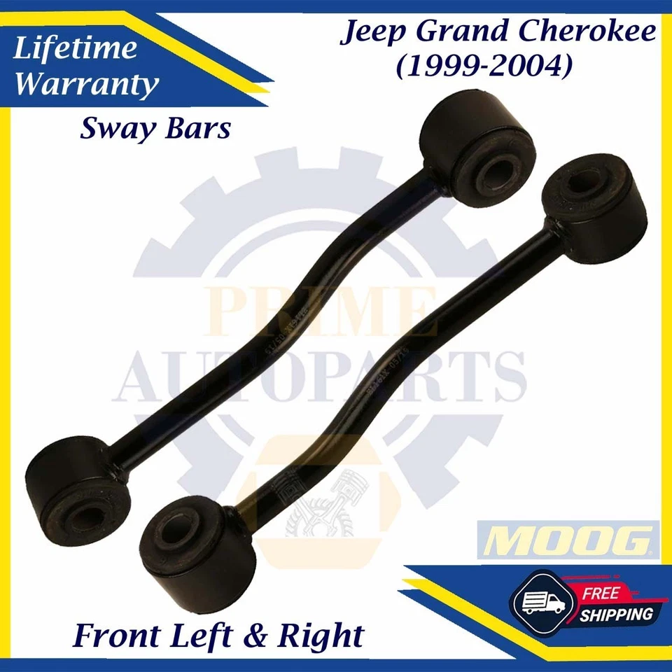 Barra estabilizadora delantera izquierda MOOG OEM para Jeep Grand Cherokee 1999-2004 10 años de garantía Foto 1 de 4