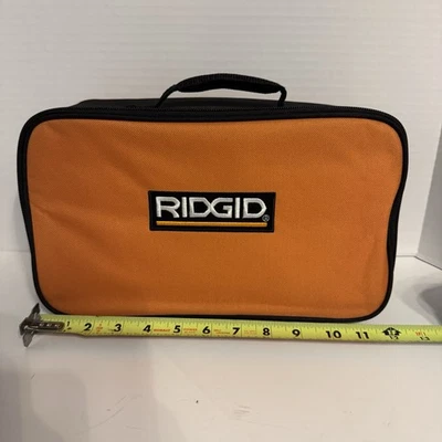 Rigid Small Tool Bag 12" x 7" x 5" Item Great To Carry Tool To Jobsite Organize - Image 1 of 4