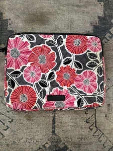 Vera Bradley Laptop Sleeve Cherry Blossom Laptop Case 14” x 11” - Picture 1 of 5