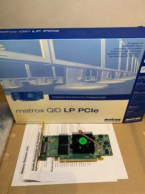 SCHEDA VIDEO MATROX QUID E128LPAF PCIe - Immagine 1 di 4