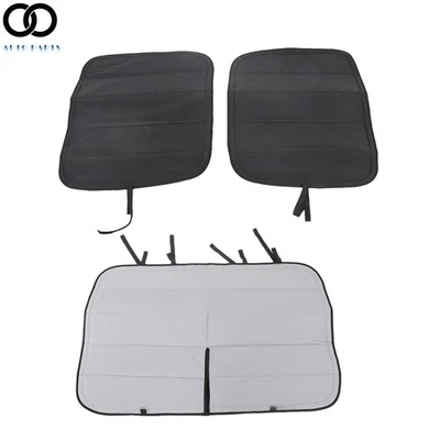 For Ford Transit Van Water Roof 2015 2016-2022 Rear Door & Door Window Cover Set - Image 1 of 4