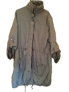 Capture Size 16 Light Weight Ladies Jacket Long Elastic Coat - Picture 1 of 5