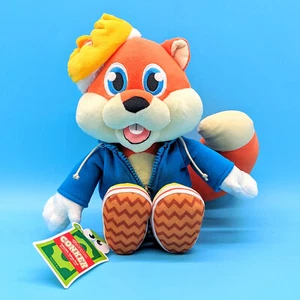 Official Conker Talking Plush Figure w/ Removable Crown Conker's Bad Fur Day - Picture 1 of 3