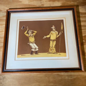 Signed Gerald Purdy Limited Ed. Numbered Framed Hand Press Aquatint Golf Print - Picture 1 of 21