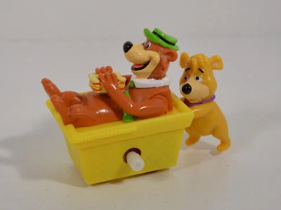 Figura de acción Yogi Bear Boo Boo 1997 cuerda cesta de picnic 3" Burger King Europa Foto 1 de 4