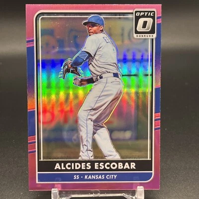 Panini Donruss Optic 2016 - rosa #84 Alcides Escobar Foto 1 de 2