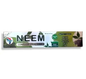 NEEM Toothpaste with Natural Ingredients, Fluoride Free & Vegetable Base - Picture 1 of 12