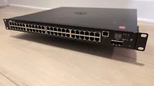 Dell N2048P L2 PoE+ Networking Switch Used Great Condition - Picture 1 of 11
