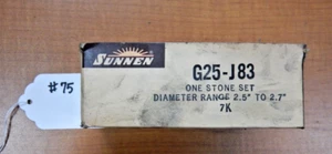 Sunnen G25J83 Silicon Carbide Stone Set - Picture 1 of 2