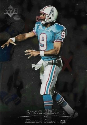 1996 Upper Deck Silver Football Card #132 Steve McNair - Image 1 of 2