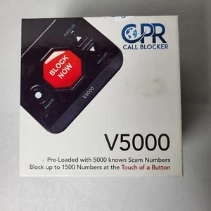 CPR V5000 Call Blocker Landline Phones - Block Robo & Spam Calls - Zdjęcie 1 z 8