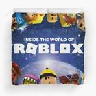 Inside The World Of Roblox Games Quilt Duvet Cover Set Super King Home Textiles