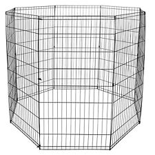 Segawe P01-2480-G2 48" Dog Playpen Crate Fence Pet Play Pen Exercise Cage