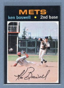 1971 Topps #492 Ken Boswell  (b) EX-MT  GO550