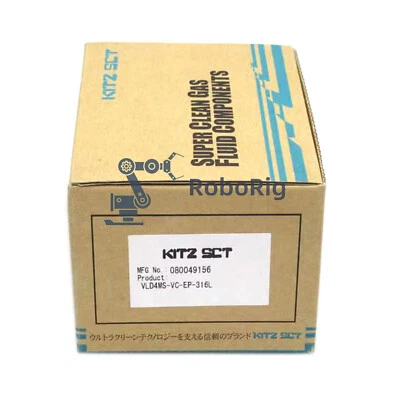 New 1 PCS KITZ two-way diaphragm valve VLD4MS-VC-EP-316L - Image 1 of 4