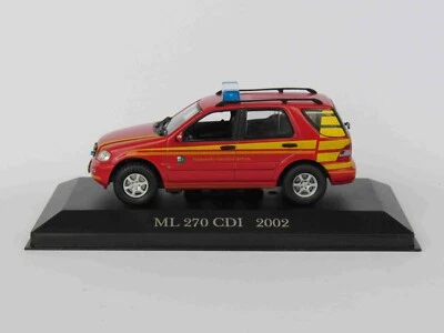DIE-CAST CAR AUTO MERCEDES BENZ ML 270 CDI 2002 - DE AGOSTINI 1:43 #77 - Immagine 1 di 2