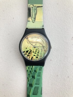 Reloj Salvador Dalí (logotipo de tiempo de fusión) del museo en St. Pete, FL (madeJAPAN) - Imagen 1 de 4