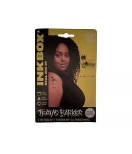 Inkbox Temporary Tattoos, Travis Barker, Beach Scene “self made” - Picture 1 of 2
