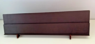 SPARE/ REPLACEMENT BROWN RUMMIKUB GAME TILE RACK WITH STAND X 1 - Image 1 of 3