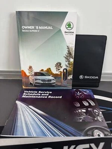 SKODA SUPERB IV OWNERS PACK / HANDBOOK / MANUAL & WALLET 2019-2023 (2020) - Picture 1 of 7